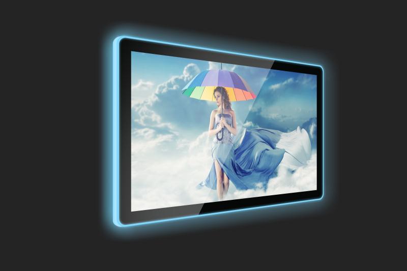 , LED Light Bar Monitor Capacitive Touch Screen 21.5 inch