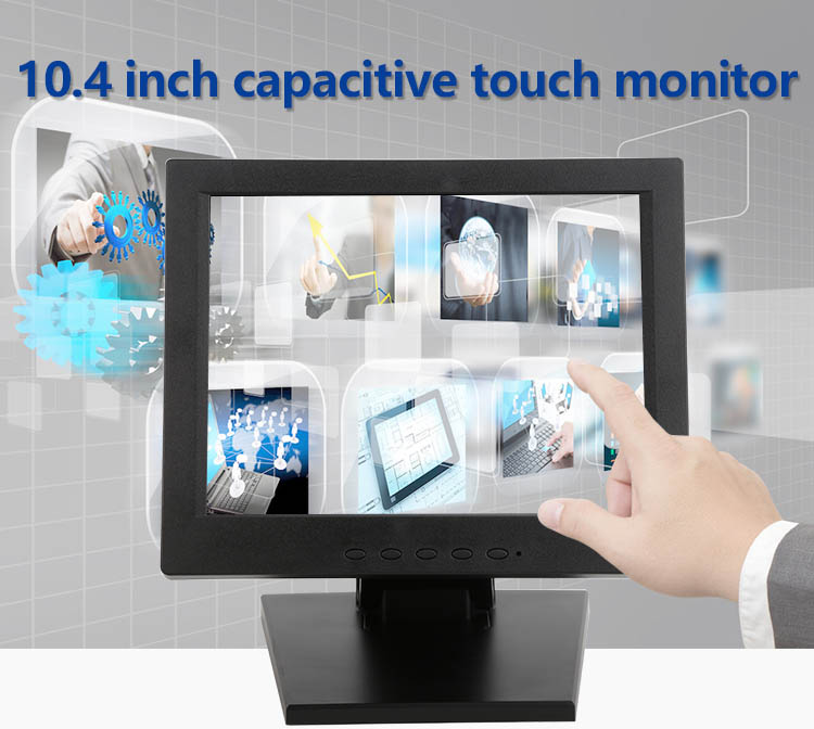 , Restaurant 10.4 inch TFT-LCD POS Touch Screen Monitor