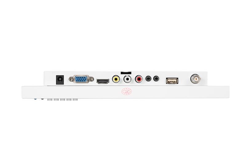 , Industrial 10 inch 1280*800 IPS TFT CCTV Monitor BNC