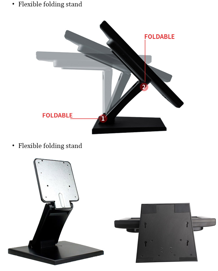 , Desktop Display 15 inch TFT-LCD Touch Screen Panel Monitor For POS