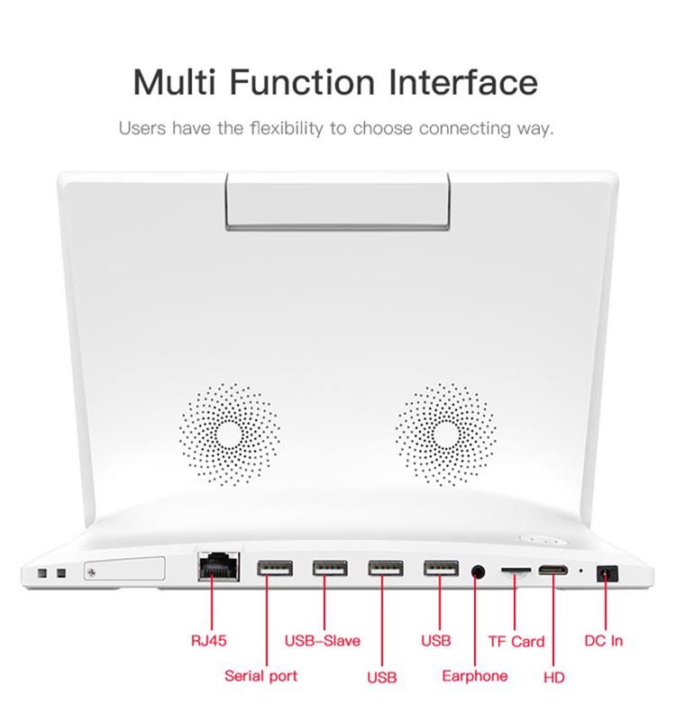 , RK3399 RK3288 4G LTE POE Opción NFC 10 tableta Android de la pulgada