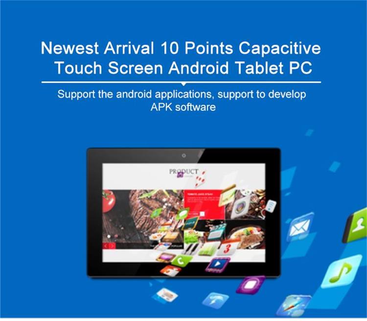 , 10 inch Android 8.1 Capacitive Touch AIO WIFI Advertising Display Tablet