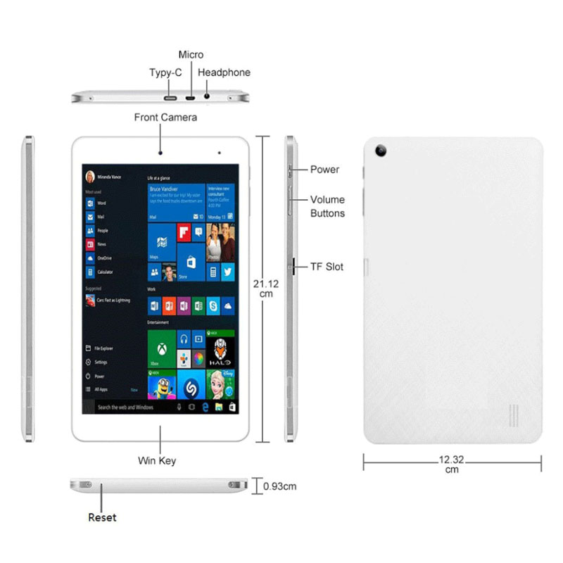 , Kids Education 8 inch Android Tablet PC with 4G LTE Wifi Touch Screen