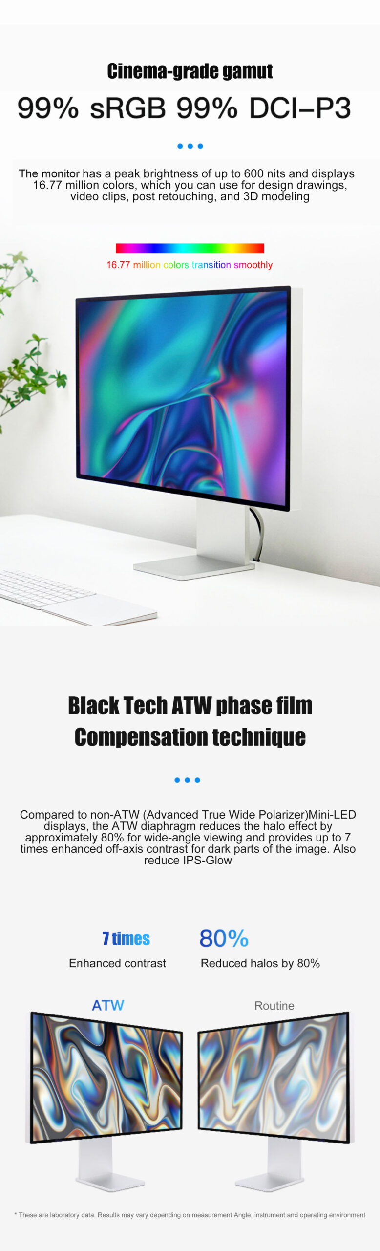 , 4k 27 Inch 60hz Gaming Monitor High Refresh Rate Computer Gamimg Monitor