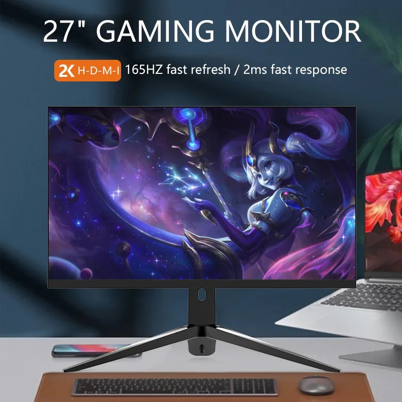 Monitor Gaming Curvo Mio-Lcd 27 Led 1080p 165hz 1ms • GoStore
