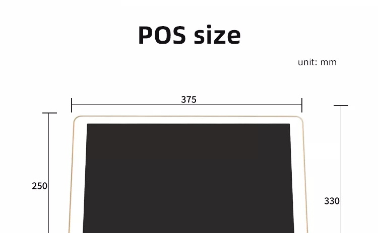 , 15.6 Pulgadas de alta calidad Pos Machine All In One PC Sistema de Windows para restaurante