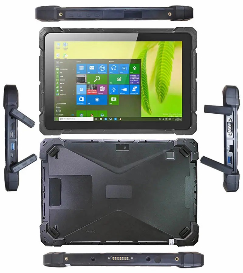, 10 inch Industrial Touch Panel PC Handheld Computer IP67 Rugged Tablets