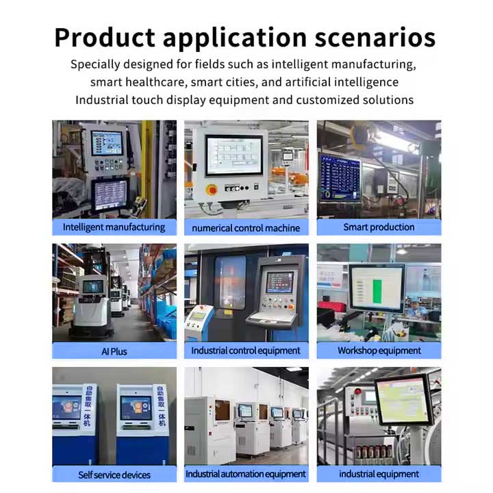, Optical bonding technology 12.1 inch Industrial Metal Frame Resistive Touch Screen Monitor