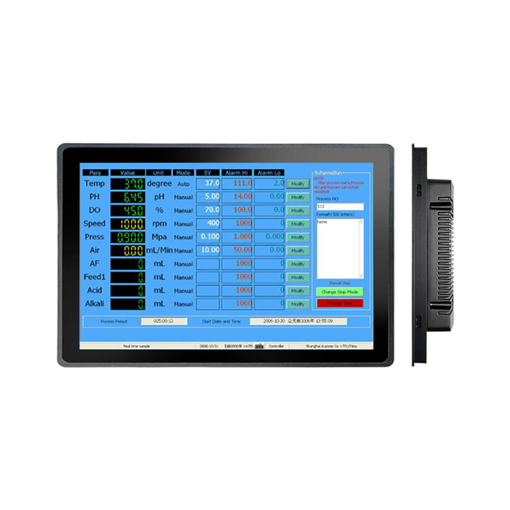17 Inch Industrial Control Monitor Embedded Touch Screen Panel With Fan ...